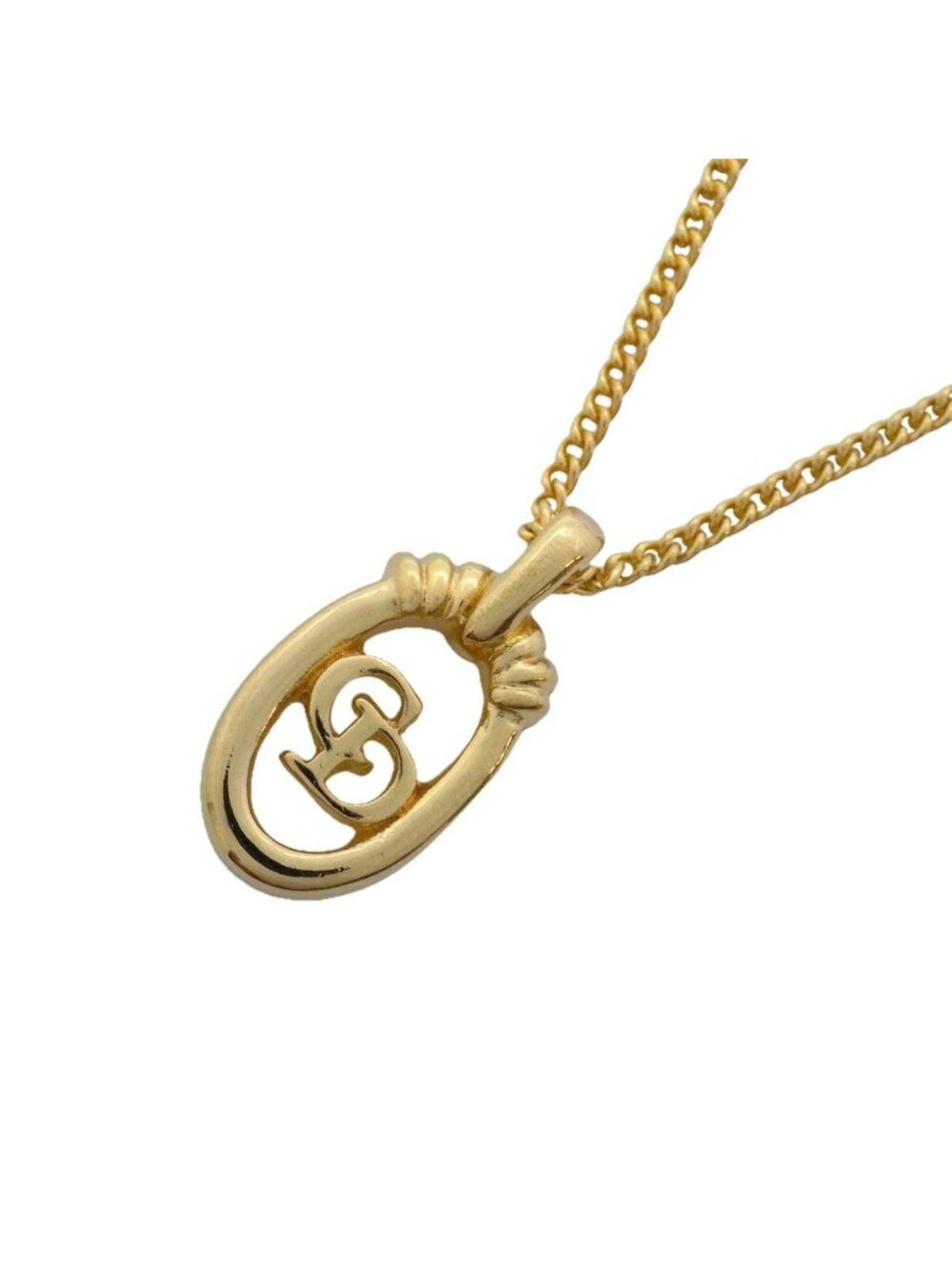 Dior Necklace CD Logo Gold Plated